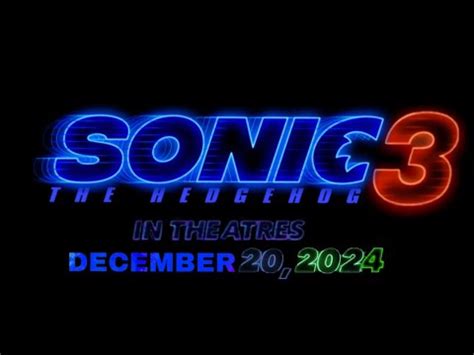 sonic 3 2024 release date